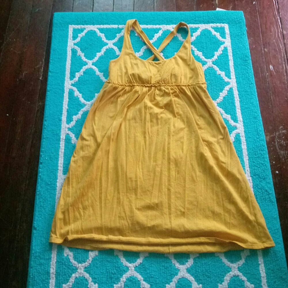 Yellow dress